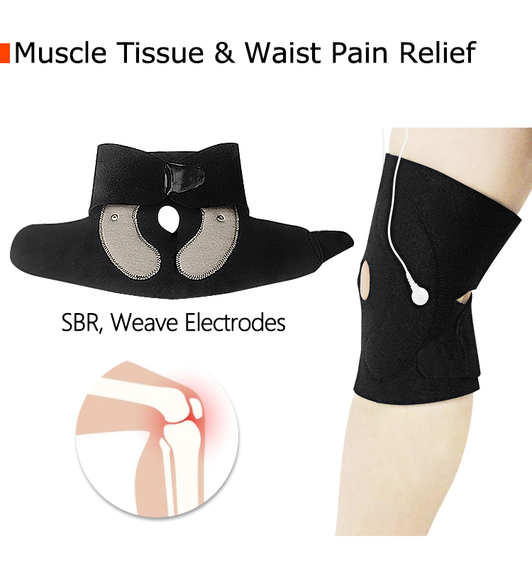 Tens Pain Relief Unit - La manchon conducteur du genou soulage