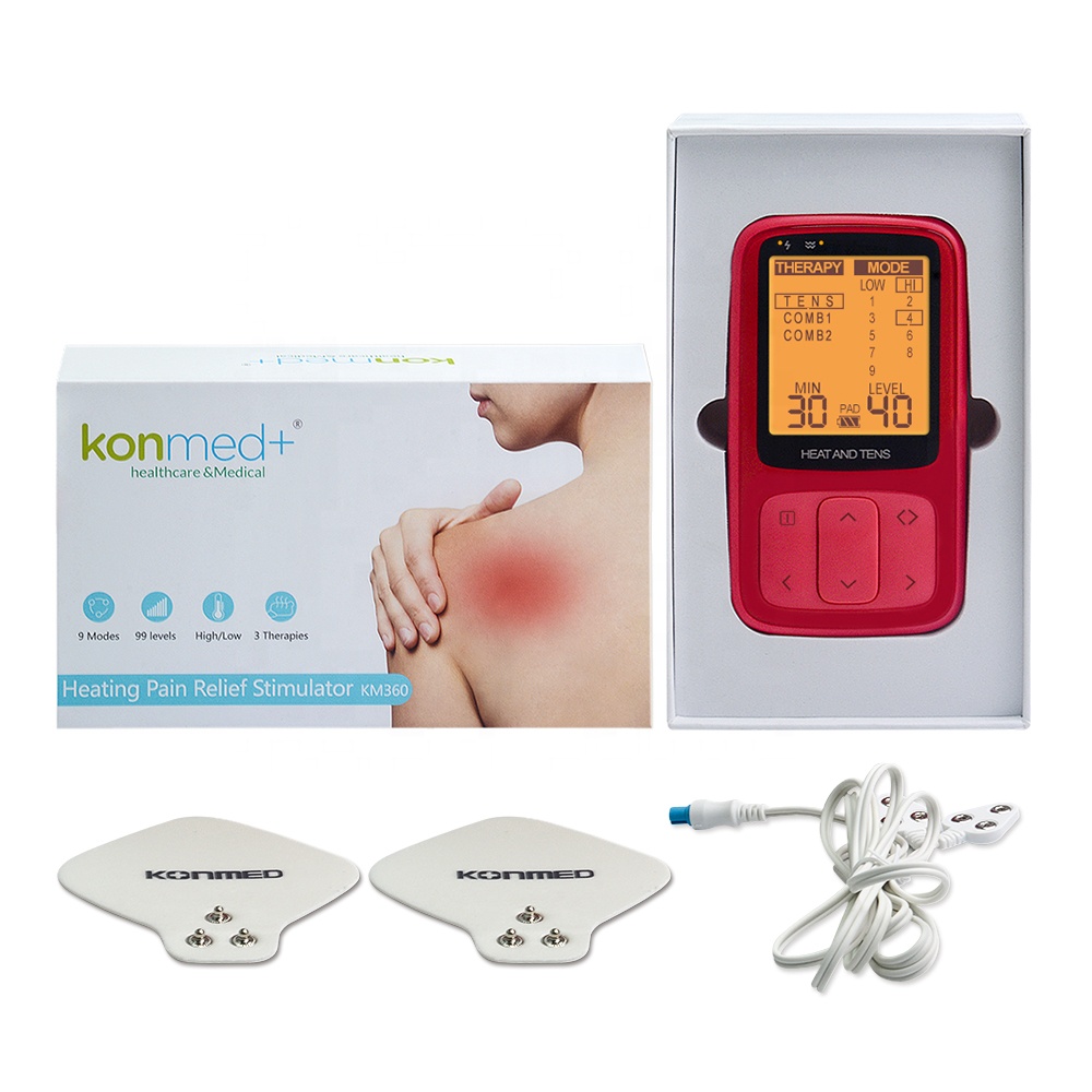 Tens Pain Relief Unit - KM360 Portable ABS TENS unité masseur