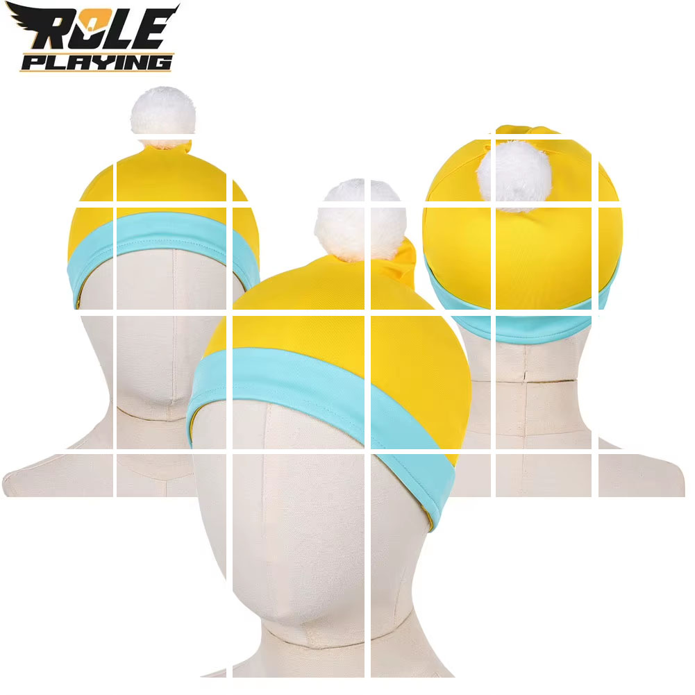 Health & Wellness Lubbock - Chapeau jaune et bleu Max Mayfield