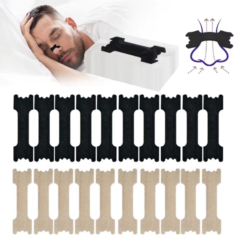 Health & Wellness Newsletter - 10-100 bandes nasales anti-ronflement pour une