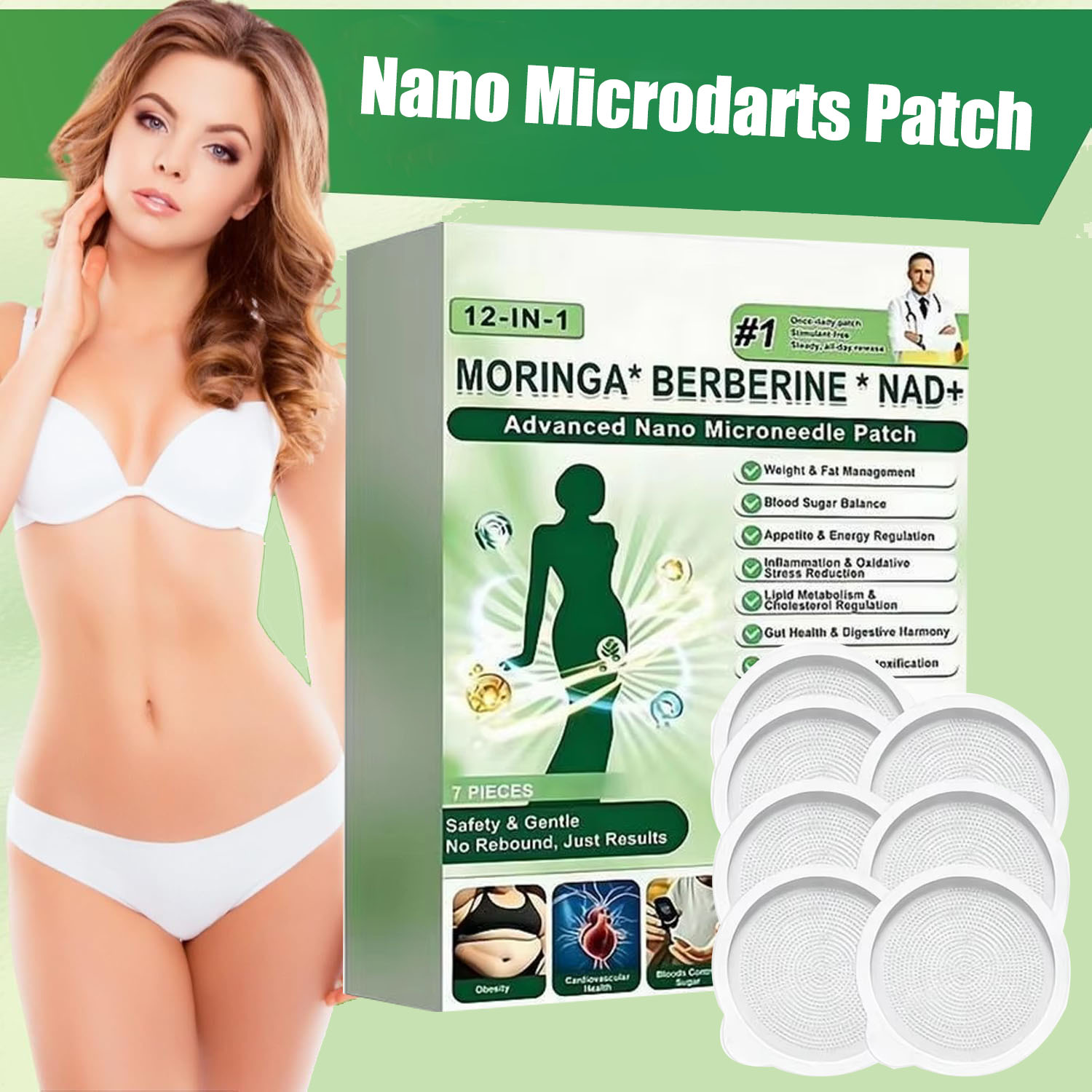 Patch Adhésif Nano-Microneedle - Xbody Health & Wellness Functional Integrative Medicine Office & Medical Spa avis et prix