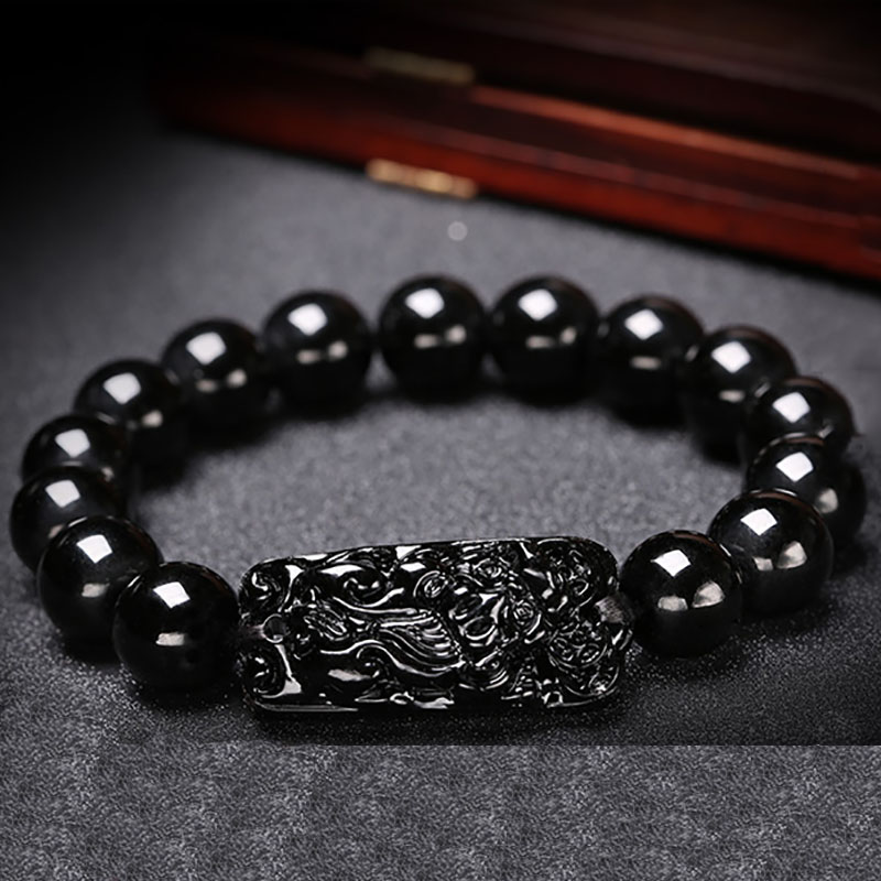 Bracelet Pixiu en obsidienne,  - Health Wellness Products avis et prix