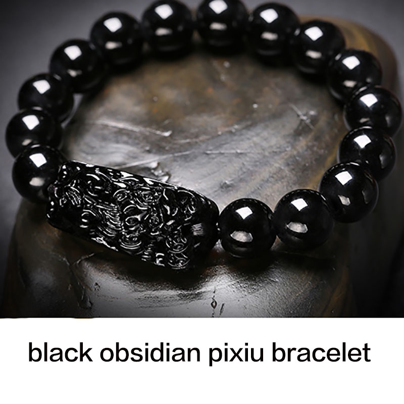 Bracelet Pixiu en obsidienne,  - Health Wellness Products avis et prix