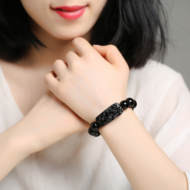Bracelet Pixiu en obsidienne,  - Health Wellness Products avis et prix