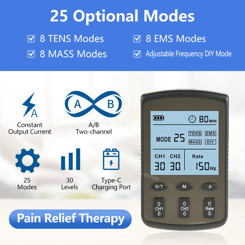 Masseur d'impulsions électroni - Tens Pain Relief Unit avis et prix