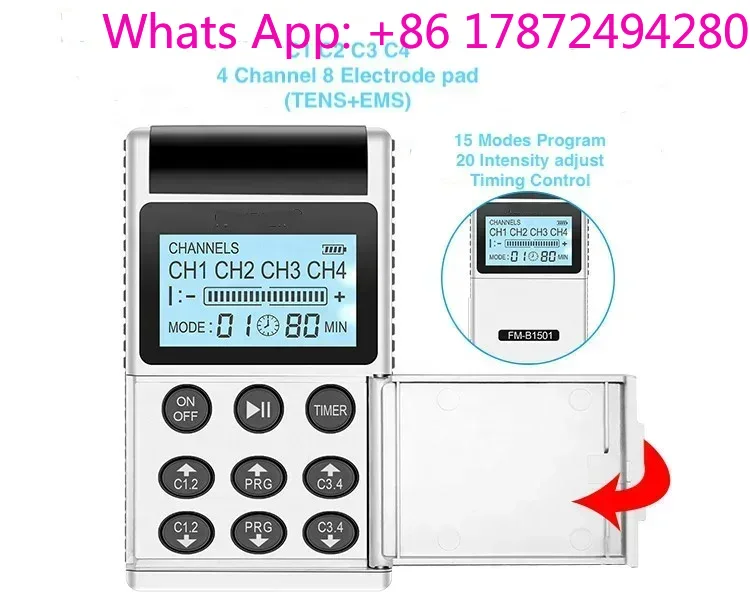 Appareil TENS/EMS 7000 à 4 can - Tens Pain Relief Unit avis et prix