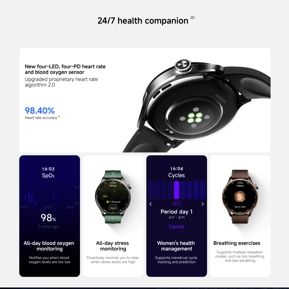 Version Globale Xiaomi Watch S - Xbody Health & Wellness Functional Integrative Medicine Office & Medical Spa avis et prix