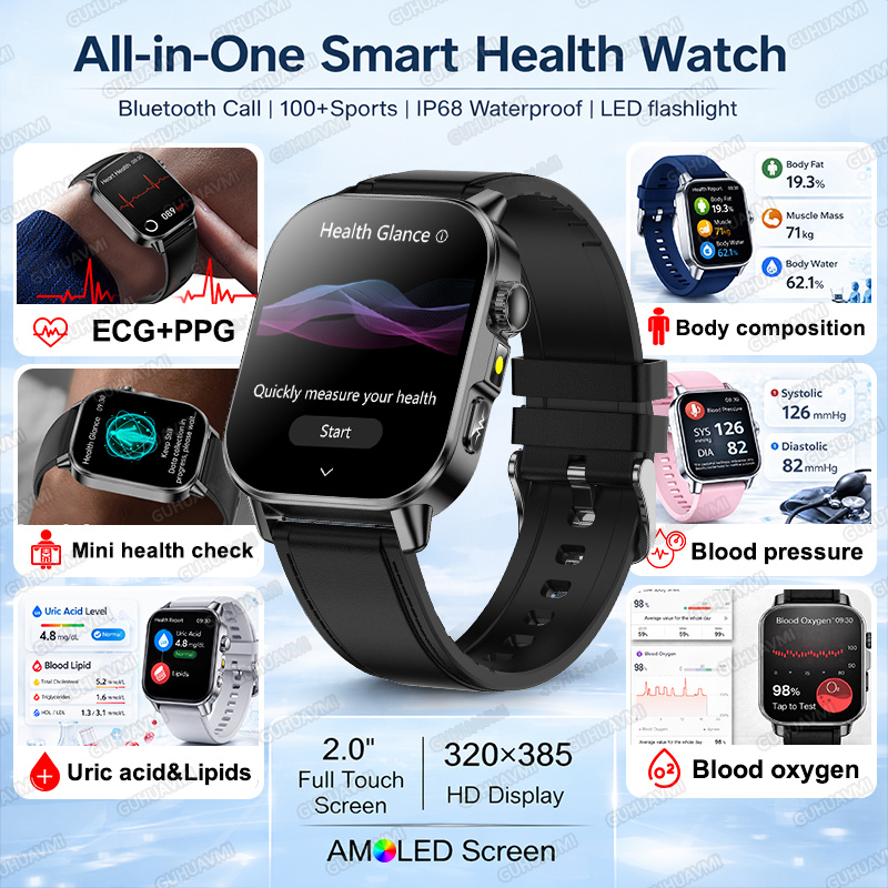 Montre connectée 2026 Ultra AI - Health Wellness Month avis et prix